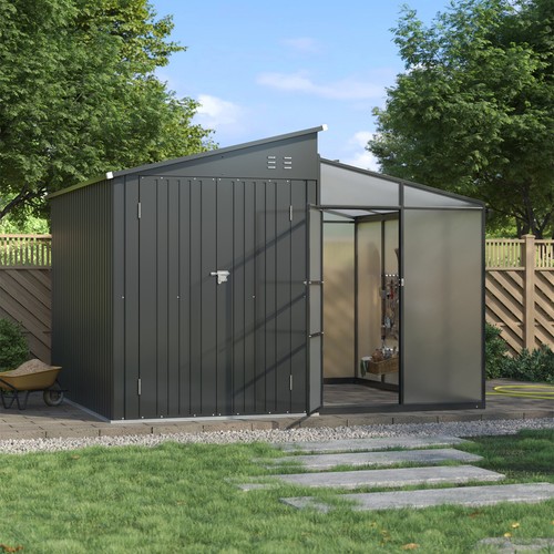 Metal garden shed outdoor - metal,