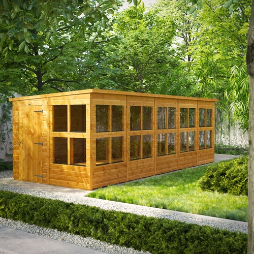 Potting shed power pent - shed,