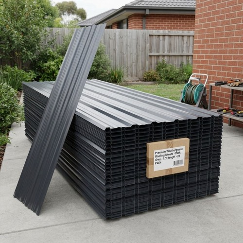 Anthracite grey corrugated - anthracite,